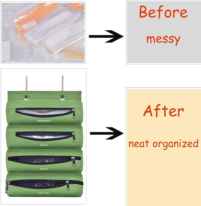 Zipper Bag Organizer Suitable for kitchen RV Campers - Image 5