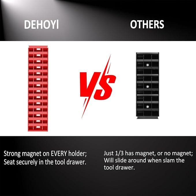 48 pcs Magnetic Modular Wrench Organizers - Image 7