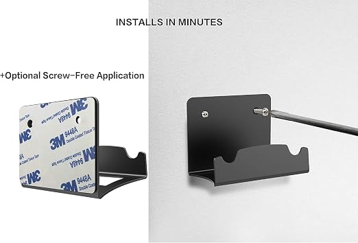 Gadget Gear Wall Mount made for PS5 / PS4 Controller, Custom Design, Screw-Free - Image 3