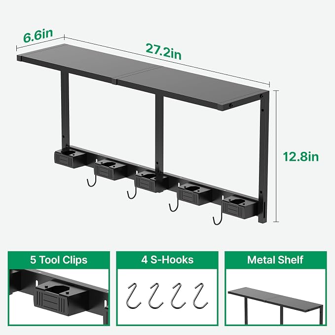 CCCEI Broom and Mop Wall Mount - Image 7