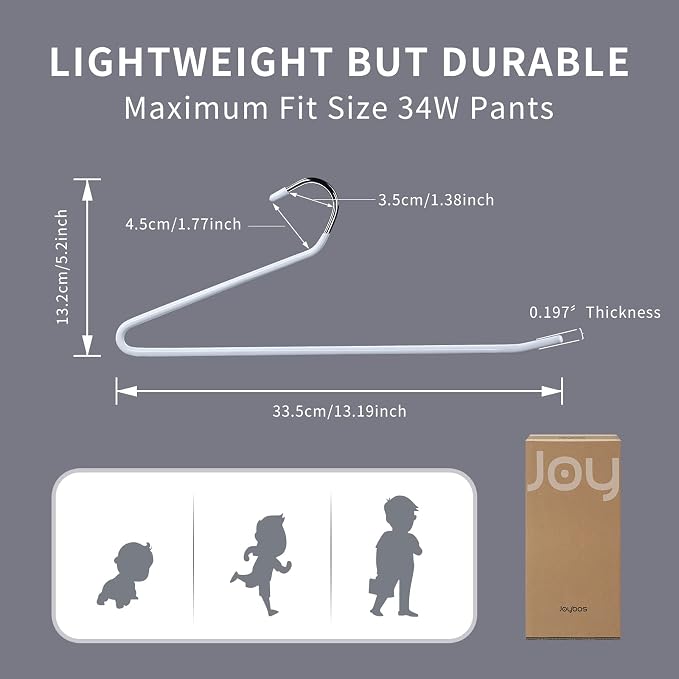 JOYBOS Jean Hangers for Closet 10 Pack - Image 6