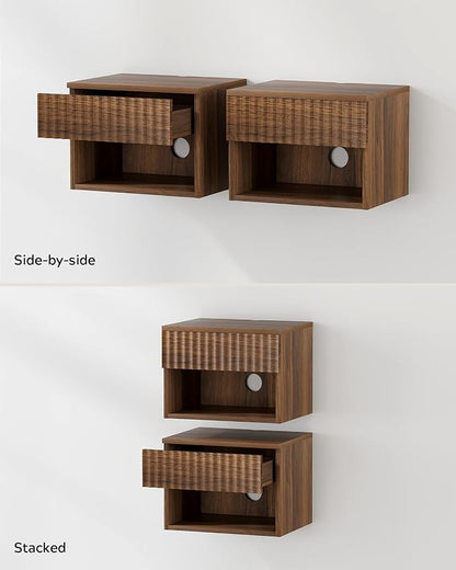 EYYTHUNG Floating Nightstand Set of 2 - Image 5