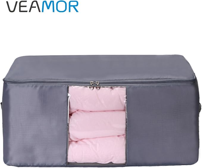 Comforter Storage Bags Containers, Pillow Beddings/Blanket Clothes Organizer - Image 2