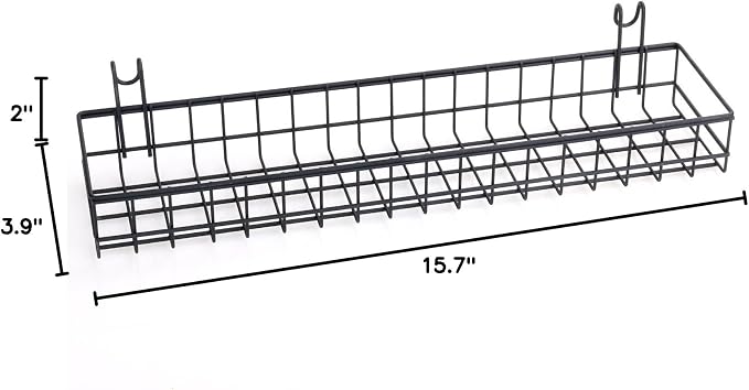 Kaforise Hanging Basket for Wire Wall Grid Panel, Medium Size - Image 10