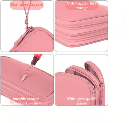 Portable Waterproof Double Layers All-in-One Storage Bag, Travel Cord - Image 5
