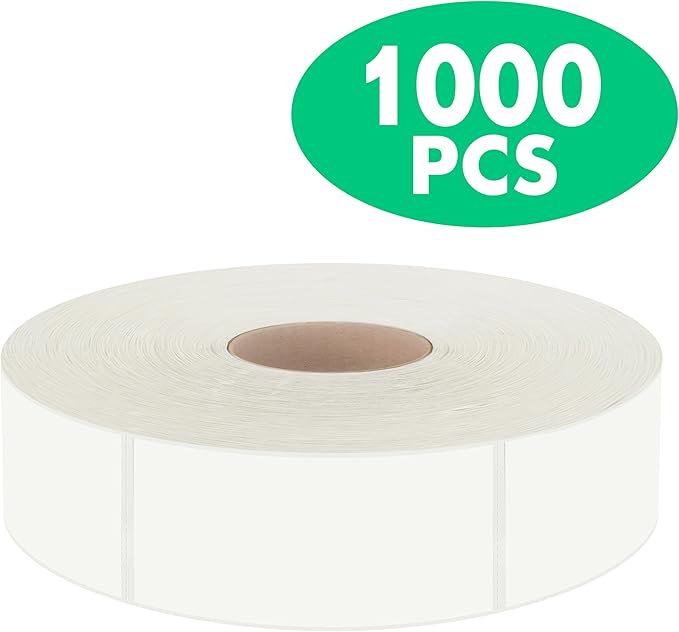 1000 Removable Food Labels, Water/Oil/Tear Resistant Blank Stickers by Stickyourhappymoment