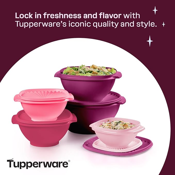 Tupperware Heritage Collection, New 10 Piece Food Storage Container Set in - Image 5
