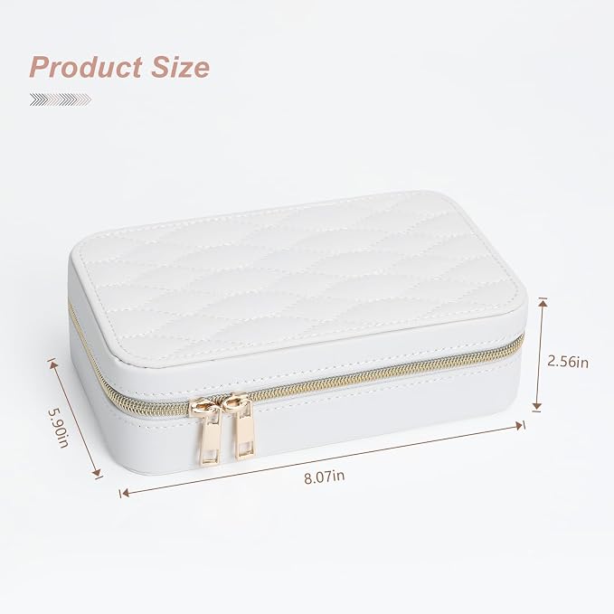 Elegant Travel Jewelry Case for Women - Image 4