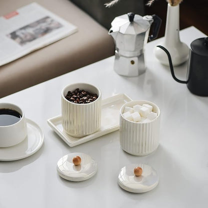 Ceramic Bathroom Canister Set - Image 3
