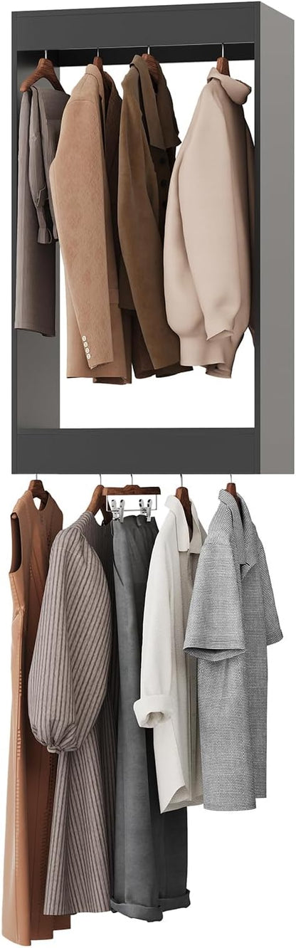 ROOMTEC 31.5" Double Hanging Closet Unit, Modular Closet System by ROOMTEC