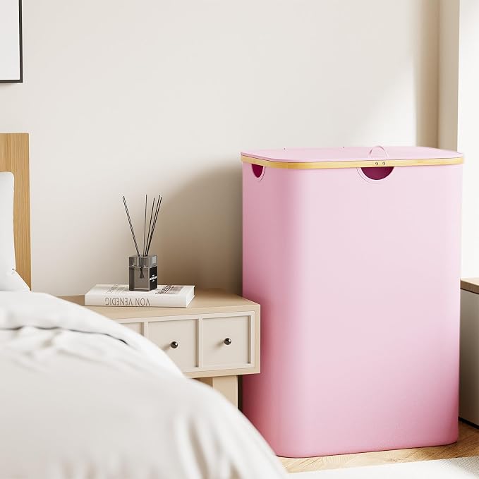 SpaceAid Double Laundry Hamper 2 Section - Image 6