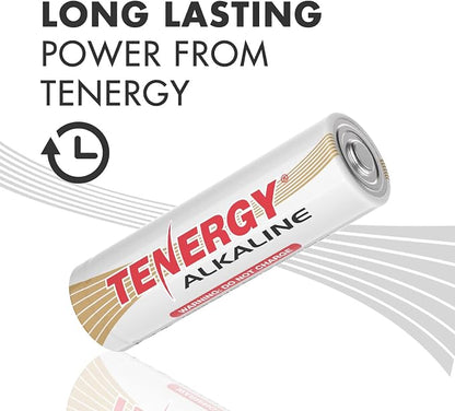 Tenergy Alkaline Batteries & Storage Case, 8xC Size, 8xD Size, 8 Pack 9V Size - Image 5
