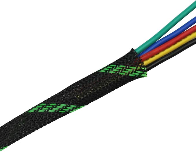 30ft PET Expandable Sleeving Wire Cable Sleeve - Image 4