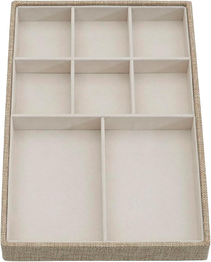 Household Essentials Stackable Jewelry Trays, 3 Varieties, Space - Image 8