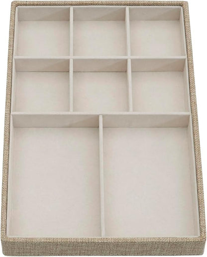 Household Essentials Stackable Jewelry Trays, 3 Varieties, Space - Image 8