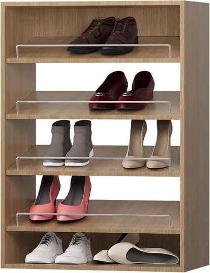 Shoe Shelf Short Tower Closet Unit, Modular Closet System, Wood Closet System by Unknown