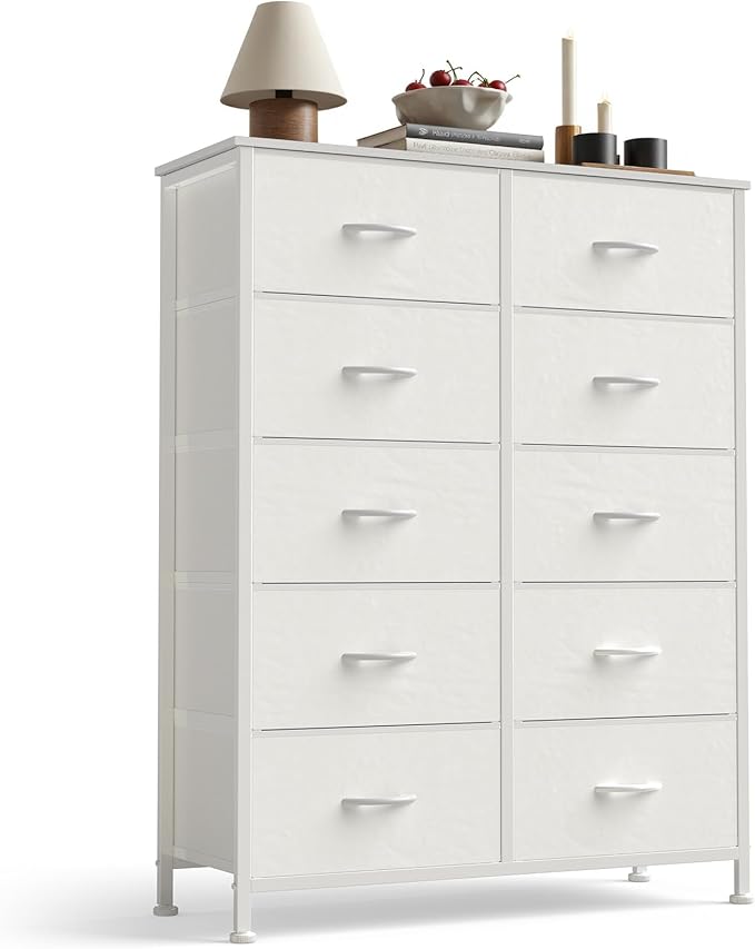 Sweetcrispy 10 Drawer Tall Dresser by Sweetcrispy