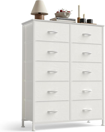 Sweetcrispy 10 Drawer Tall Dresser by Sweetcrispy