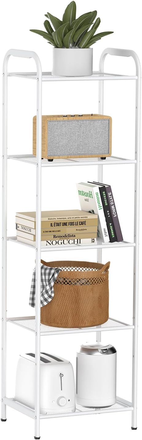 MAX Houser Storage Rack with Shelf, Industrial Style Extendable Plant Stand - Image 8