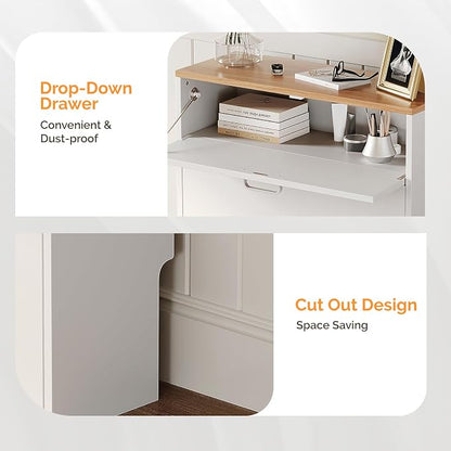 VINGLI Set of 2 Shoe Cabinet Storage - Image 5