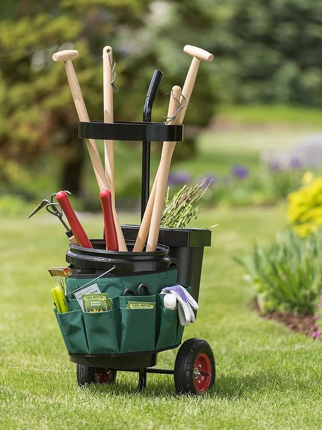 Gardener's Supply Company Heavy Duty Mobile Tool Storage Caddy | All in One - Image 2
