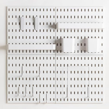 Pegboard Combination Kit for Wall Organizer, Wall Mounted Peg Board Kits for - Image 7