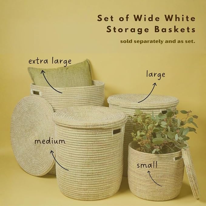 Storage & Organization, Decorative Wicker Baskets - Image 7