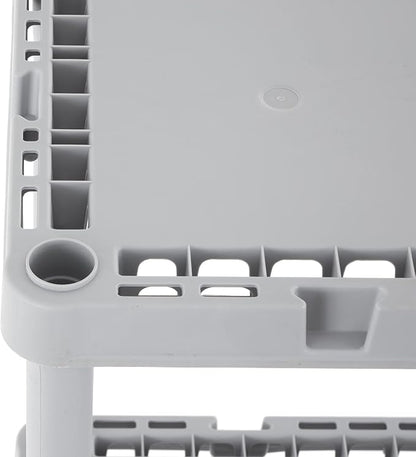 Gracious Living 4 Pack Light Duty Storage Shelves, Knect-A-Shelf 4-Shelf Solid - Image 6