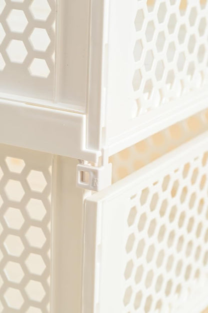 Pull-out Plastic Storage Basket, Stackable Closet Organizers Drawer Anti-Tipping - Image 9