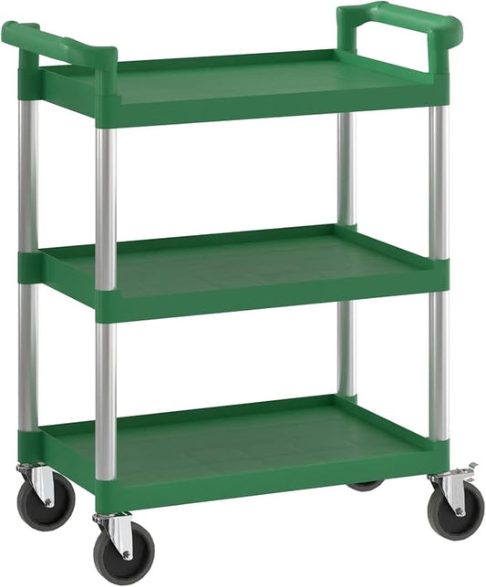 Green Utility/Bussing Cart by Krollen+Industrial
