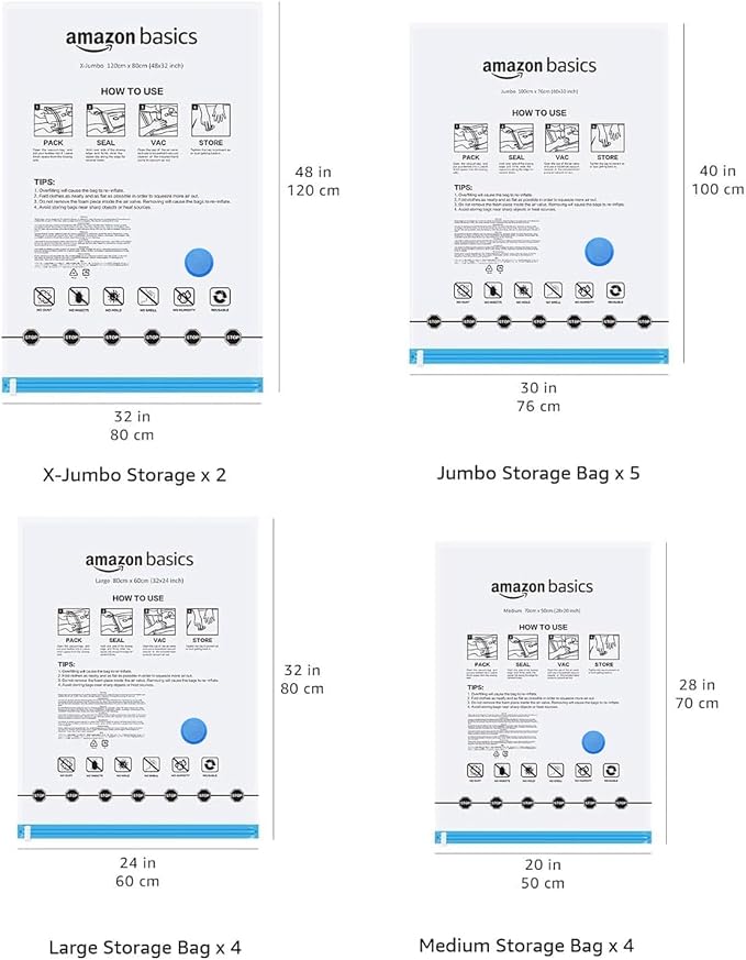 Amazon Basics Vacuum Storage Bags - Image 6