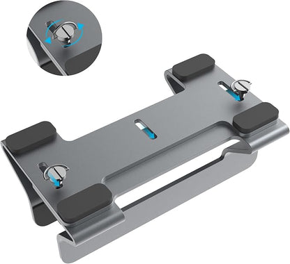 Aluminum Vertical Laptop Stand Dock Holder, Adjustable Slot Width 12-42mm - Image 3