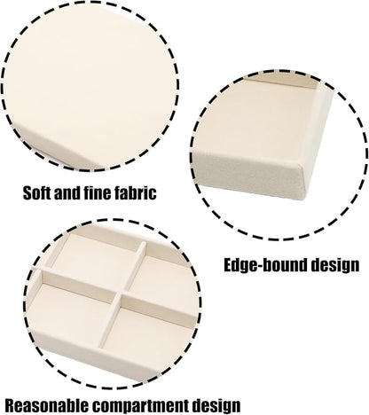 Velvet Jewelry Organizer Tray - Image 3