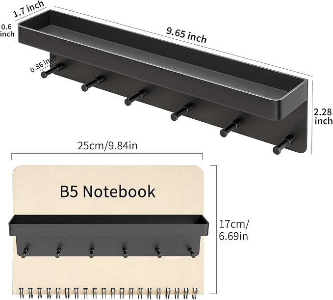 MKO Key Holder Wall Mount, Key Holder Wall Mount Adhesive - Image 4