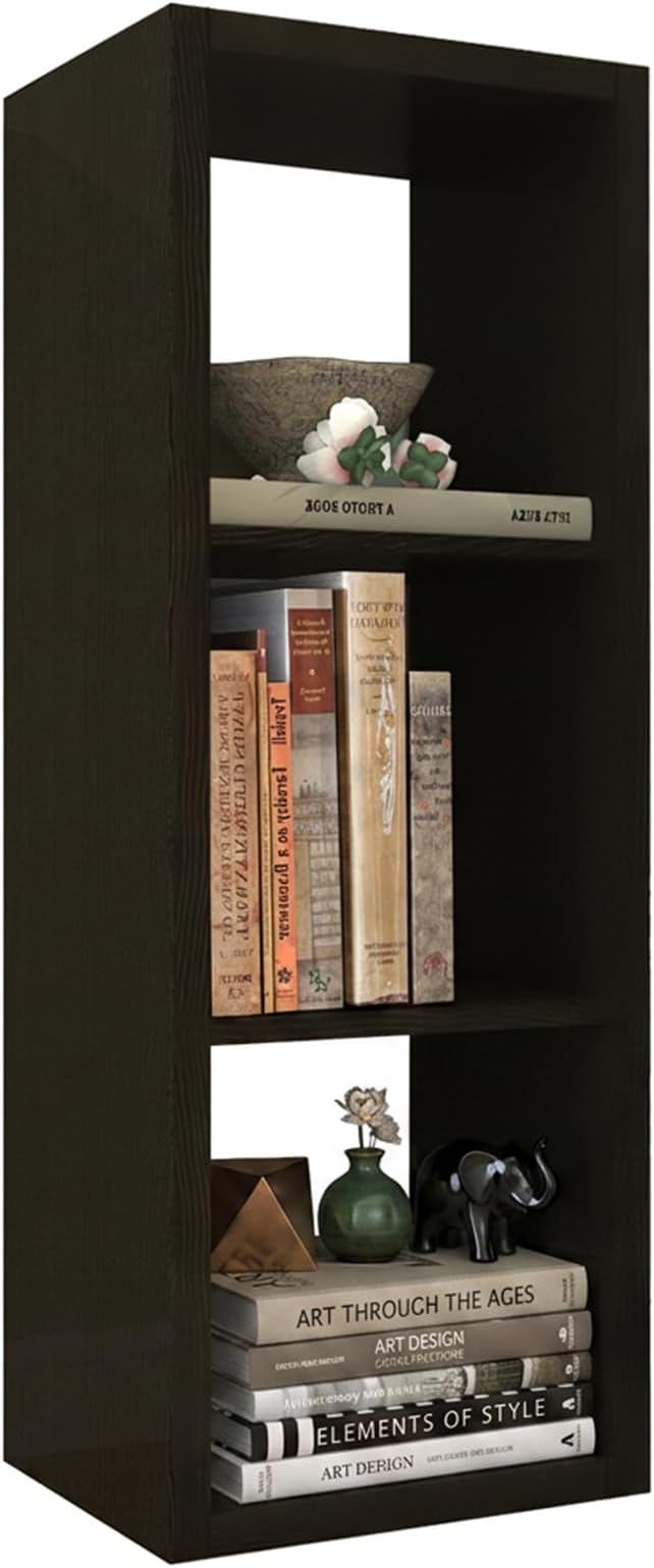 CTESNE【2026 Wooden Thick Frame 3 Cube Storage Organizer Shelf by CTESNE