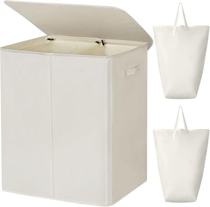 WOWLIVE 154L Double Laundry Hamper by WOWLIVE