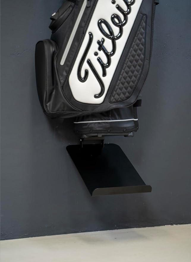 Wall Mount Golf Bag Stand for Storage, Golf Storage Organizer for Garage - Image 3