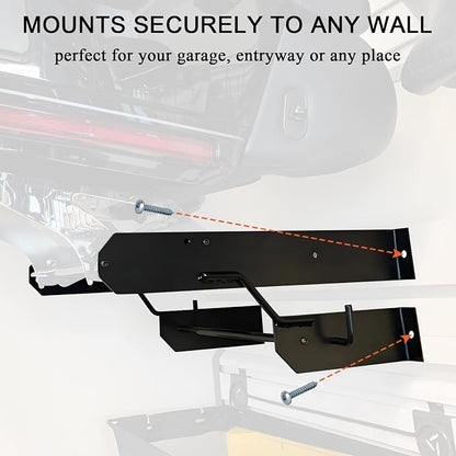 FOVPLUE Detach Depot Wall Storage Rack – Heavy-Duty Motorcycle Accessory - Image 3