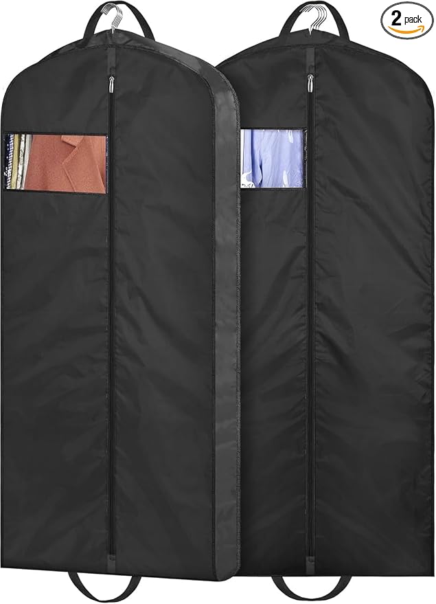 MISSLO 43" Mens Garment Bags for Travel Waterproof Suit Bags for Closet Storage by MISSLO
