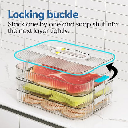 Deli Meat Container for Fridge Organizers and Storage, Lunch Meat Container for - Image 3