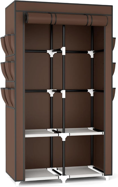 VTRIN Portable Closet Wardrobe for Hanging Clothes - Image 9