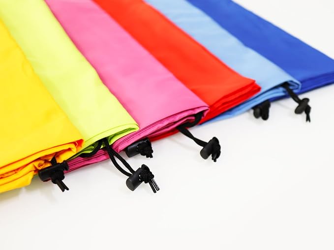 Extra Large Laundry Bag 6 Pack, Varied Colors, Travel Laundry Bags - Image 6