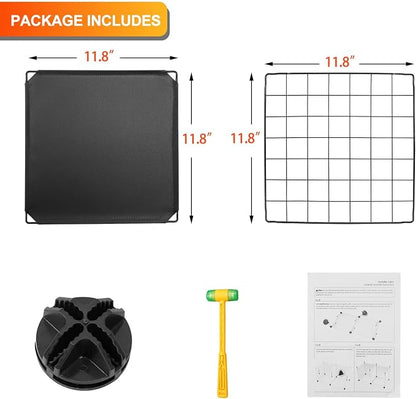 HUBSON Wire Cube Storage Organizer, Book/Toy/Craft/Potted Plants and petCloset - Image 3