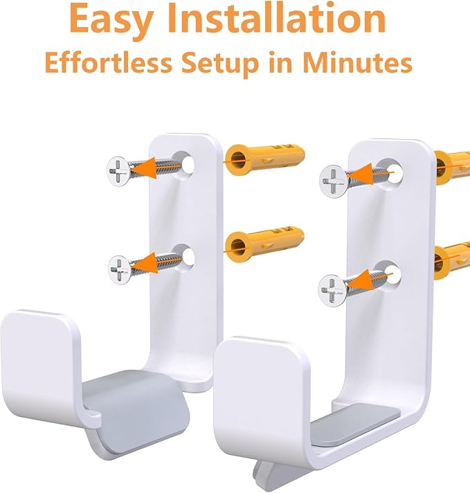 Ironing Board Holder Wall Mount White, Stainless Steel Ironing Board Hanger - Image 6