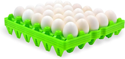 4-Pack Plastic Egg Tray Egg Crate, 30-Egg Flats by Unknown