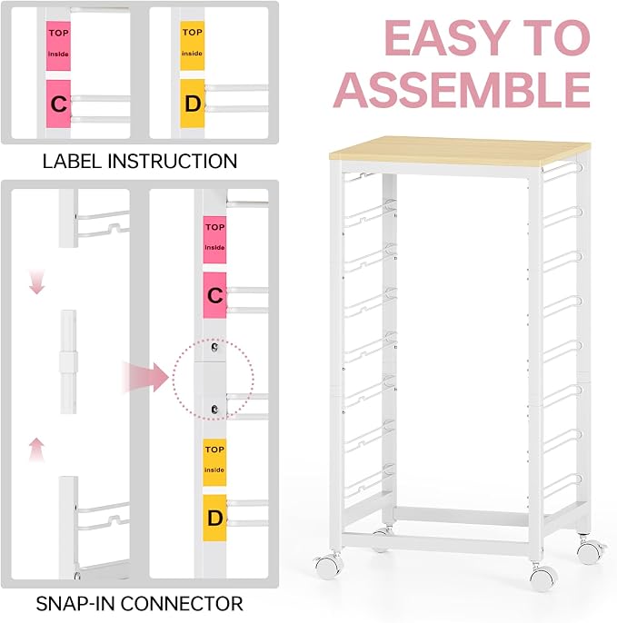 SYKIARIOL Rolling Storage Cart - Image 4