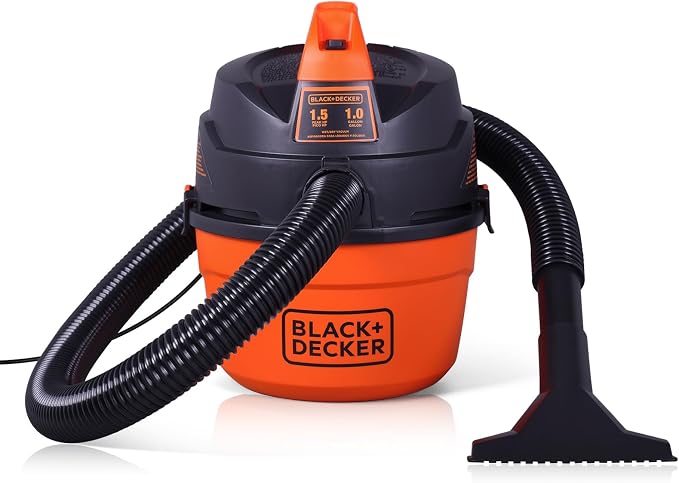 BLACK+DECKER Shop Vacuum Wet and Dry, Small Shop Vac by BLACKDECKER