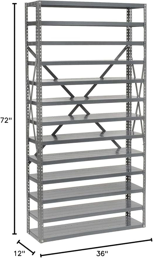 Global Industrial 13 Shelf Steel Shelving - Image 2