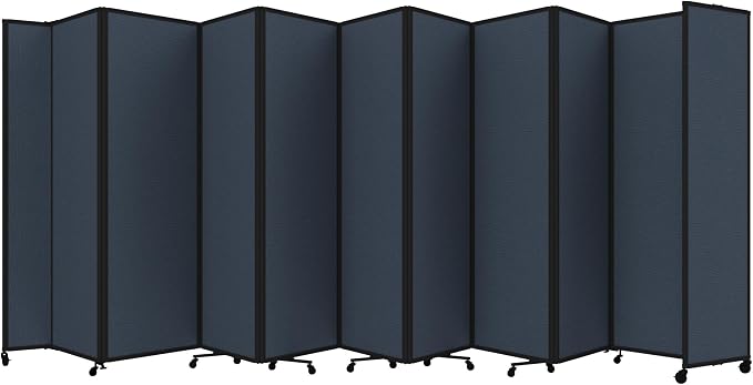 Versare Room Divider 360 Portable Wall Partition | Folding Panels | Large by VERSARE