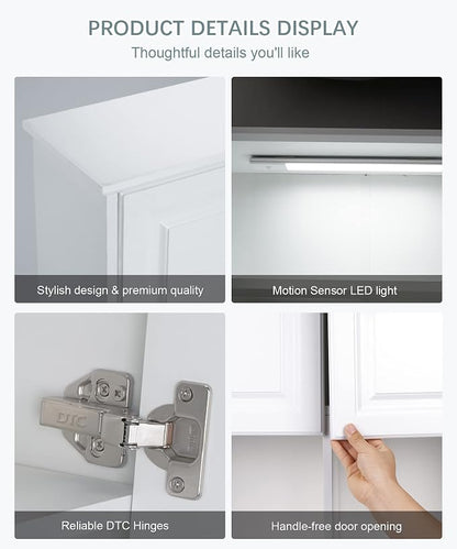 HAIOOU Bathroom Wall Cabinet - Image 8